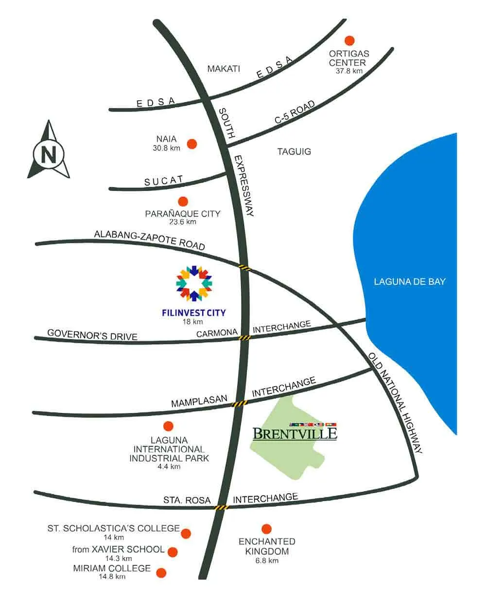 Brentville Filinvest Location